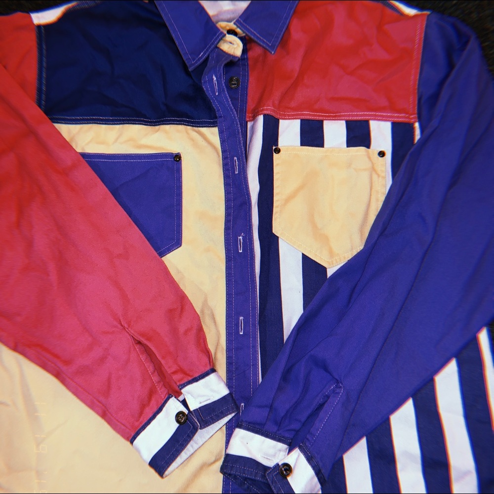 GITANO VINTAGE INSPIRED BUTTON DOWN SHIRT